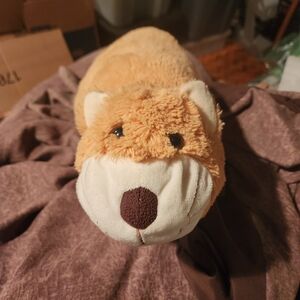 Cute Tan and White Plush Toy